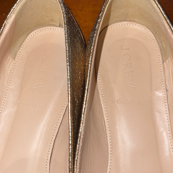 J Crew GOLD Loafers - Picture 11 of 13